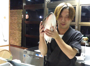 店主の山崎琢磨、通称「たくちゃん」です！